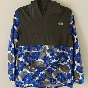 North Face Fanorak Pullover Packable Jacket